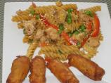 Chilled Oriental Chicken Pasta Salad