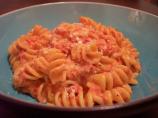 Pasta with Creamy Red Roasted Pepper Sauce