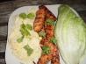 Vietnamese grilled pork wrapped in  Lettuce. Recipe by Rita~