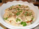 Braised Pork Chops in Sour Cream Sauce