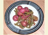 Garden Bean and Potato Salad With Balsamic Vinaigrette. Photo by beckas