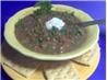 Creamy Vegetarian Lentil-Mushroom Soup