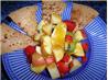 Fruit Salsa with Cinnamon Tortilla Chips