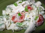 Potato Chicken Salad with a Basil Parsley Mayonnaise