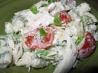Potato Chicken Salad with a Basil Parsley Mayonnaise