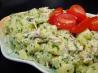 Potato Chicken Salad with a Basil Parsley Mayonnaise