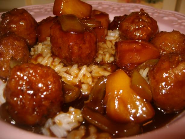 Sweet N Sour Sauce for Meatballs and Wings. Photo by Dreamgoddess