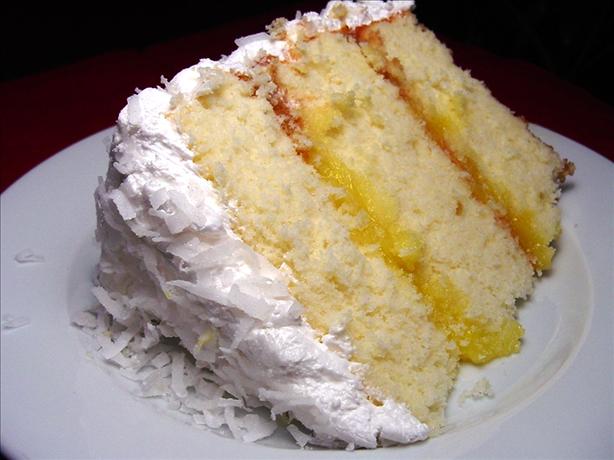 Coconut Cake With Fluffy Icing. Photo by Sharlene~W