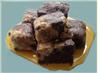 Chocolate - Peanut Butter Brownies. Recipe by Fauve