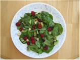 Splendid Raspberry Spinach Salad