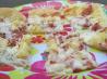 Hawaiian Pizza Appetizers (Puff Pastry). Recipe by Rita~