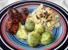 Savory Brussels Sprouts. Recipe by Geema