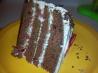 Burning Love Chocolate Cream Cake