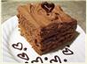 Burning Love Chocolate Cream Cake. Recipe by 1Steve