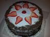 Burning Love Chocolate Cream Cake