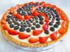 Five Star White Chocolate Fruit Tart