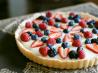 Five Star White Chocolate Fruit Tart. Recipe by Geema