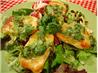 Fried Halloumi Salad