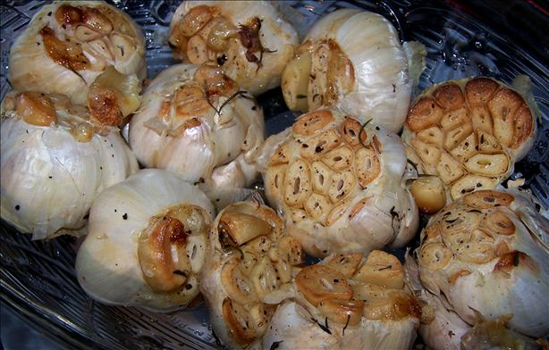 Roasted Garlic & Pearl Onions With Herbs. Photo by Rita~