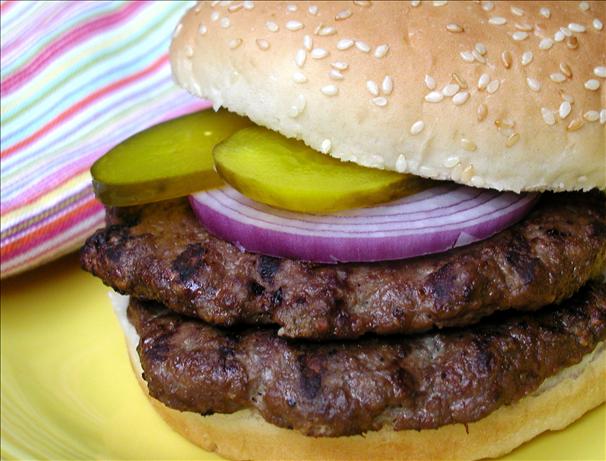 "Grilled" Venison Burgers. Photo by GaylaJ