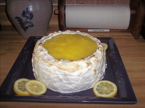 Lemon Meringue Cake. Photo by Chef Bev2