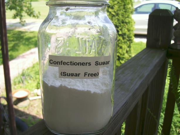 Confectioners Sugar Replacement for Diabetics (Sugar Free). Photo by Crafty Lady 13