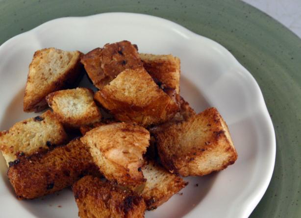Homemade Croutons. Photo by SashasMommy