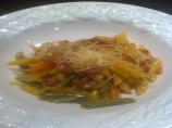 Penne with Artichokes, Pancetta, and Thyme. Photo by Tish