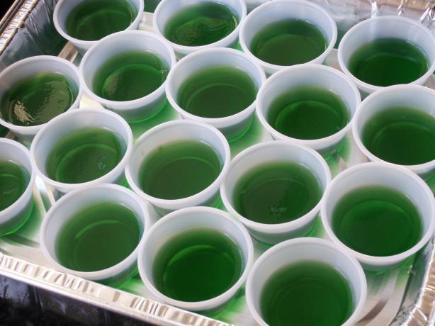 Amaretto Sour Jello Shots. Photo by JanuaryBride