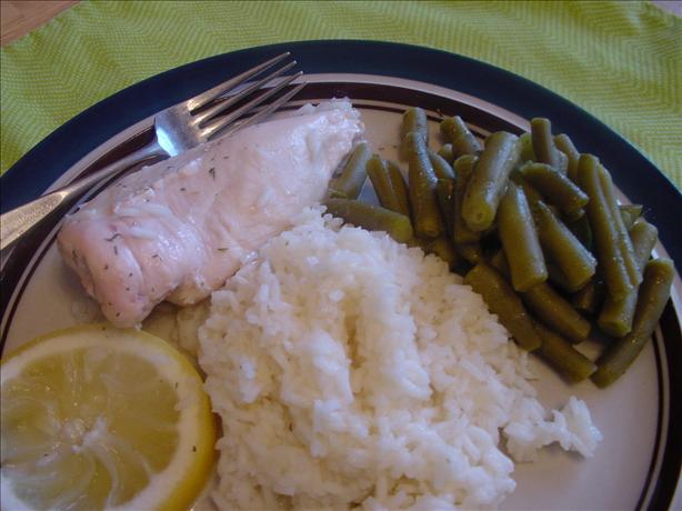 Solo Baked Chicken Breast and Lemon Rice. Photo by Bill Hilbrich