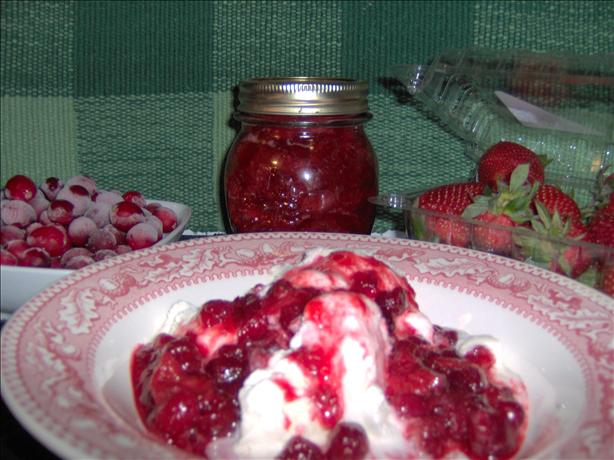Cranberry Raspberry Sauce. Photo by Sharon123
