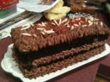 Chocolate Almond Mousse Cake