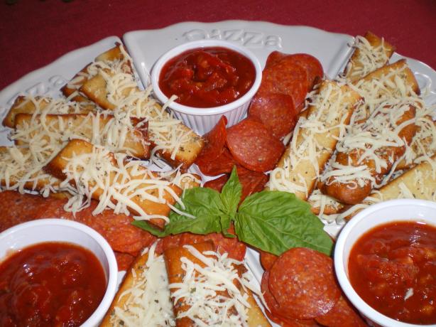 Applebee's Pizza Sticks. Photo by Julie B's Hive