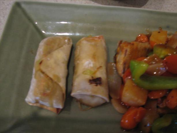 Healthy Egg Rolls. Photo by Galley Wench