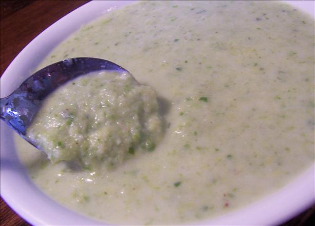 Creamy Easy Brussels Sprouts Soup. Photo by *Parsley*