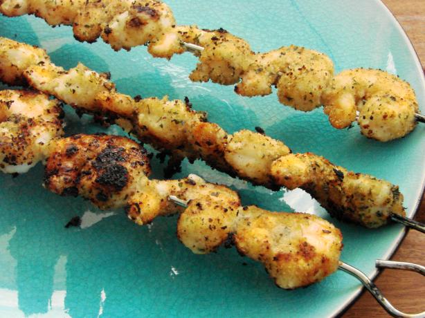 Mediterranean Grilled Shrimp Kabobs. Photo by Boomette