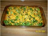 Too Easy Cheesy Chicken, Broccoli and Rice Casserole