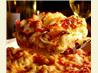Caramelized Onion and Canadian Bacon Strata