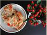 Caramelized Onion and Canadian Bacon Strata
