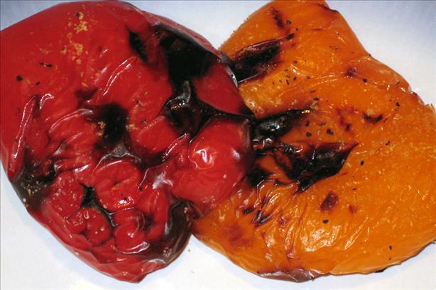 Grilled Bell Peppers. Photo by yogiclarebear