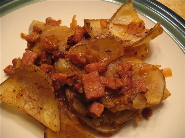 Cajun Ham and Potato Bake. Photo by J-Lynn