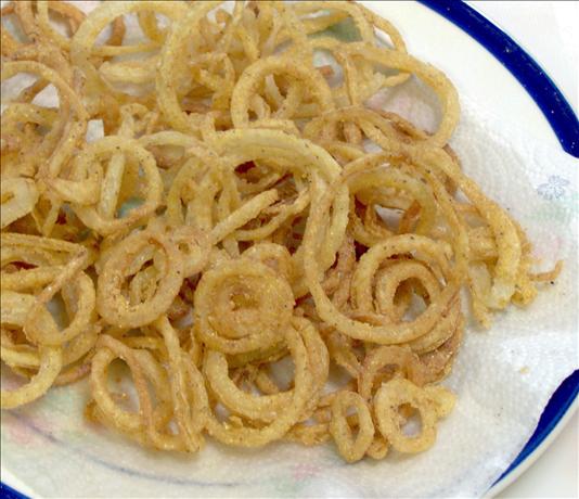 Kick A%% Fried Onion Rings. Photo by Mama's Kitchen (Hope)