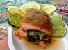 Creamy Spinach Stuffed Salmon