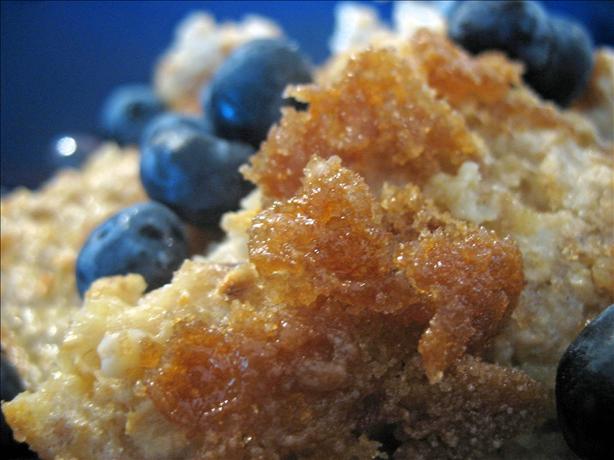 Baked Oatmeal Creme Brulee Style. Photo by hepcat1