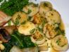 Savory Sea Scallops in White Wine Sauce