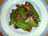 Pea Pods with Fresh Mushrooms