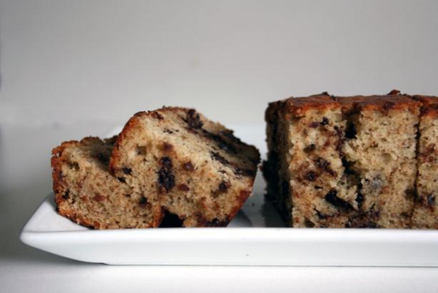 Chocolate Chip Banana Snack Cake. Photo by lilsweetie