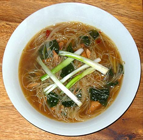 Thai Chicken Soup. Photo by Tina and Dave
