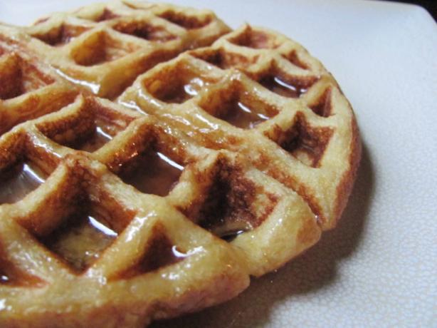 Crispy Cornmeal Waffles. Photo by under12parsecs