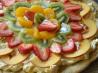 Cheesecake and Fruit Dessert Pizza. Recipe by Sherri35